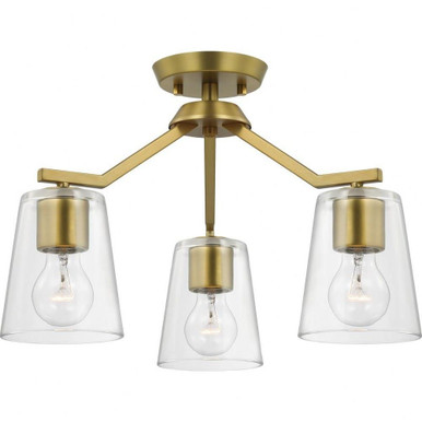 Vertex 3 Light Small Chandelier by Progress P400340 - P400340