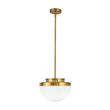 Dahlia 1 Light Pendant 8.9 Inch Tall and 12 Inch Wide by Artcraft - AC12010