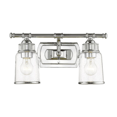 Lawrenceville 2 Light Vanity Light by Livex - 10512