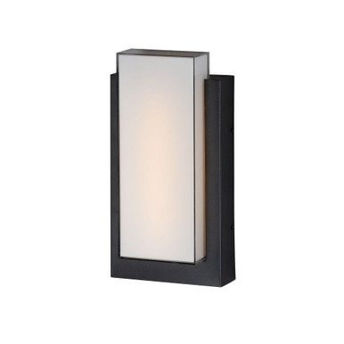 Tower 15W 1 LED Outdoor Wall Mount by ET2 - E30182-01BK