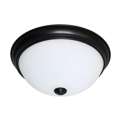 16.5W 1 LED 11 Inch Wide Dome Flush Mount by Nuvo - 62-13-DO