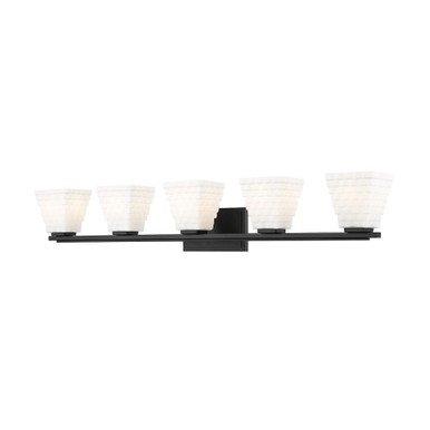 Annalise 5 Light Bath Vanity 7.25 Inch Tall and 42 Inch Length by Z-Lite - 7514-5V