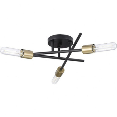 Astra 3 Light 18 Inch Wide Semi Flush Mount by Progress - P350225