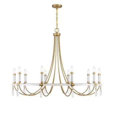 Mayfair 10 Light Oversized Chandelier by Savoy House - 1-7712-10-195