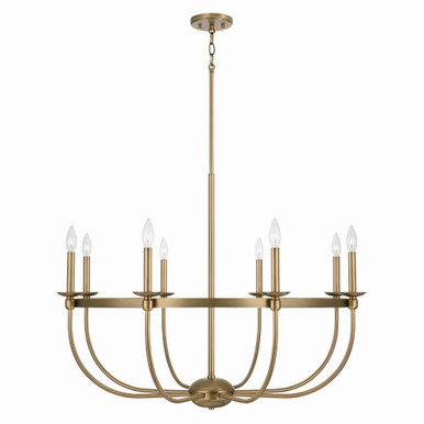 Rylann 8 Light Chandelier 28.75 x 38 Inches Wide by Capital  - 425181AD