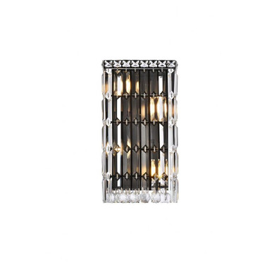 Maxime 4 Light Vanity Light by Elegant - V2032W8BK/RC