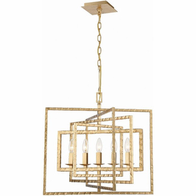 Capri 5 Light Medium Chandelier by Crystorama - 336