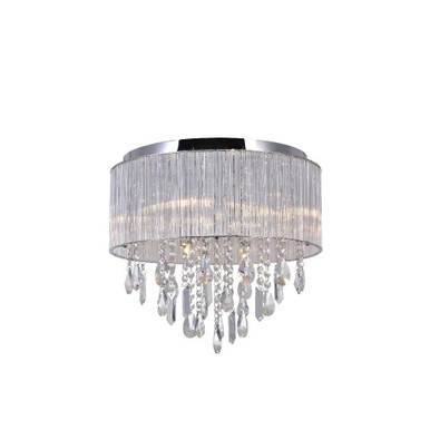 Jacquimo 9 Light 16 Inch Wide Flush Mount by CWI - 5558C16C