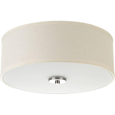 Inspire 1 Light 13 Inch Wide Farmhouse Flush Mount by Progress - P3696