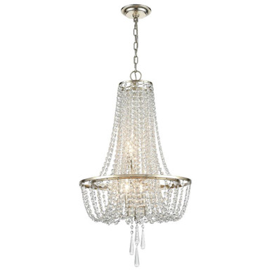 Arcadia 4 Light Small Chandelier by Crystorama - ARC-1907