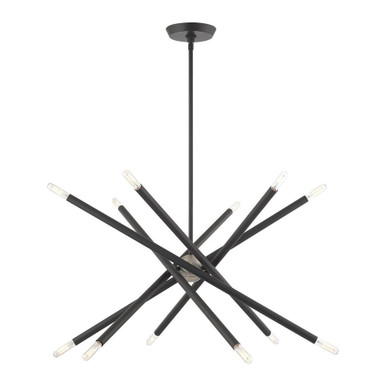 Soho 12 Light Large Chandelier by Livex - 46776