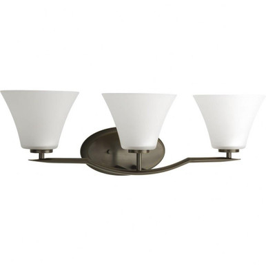 Bravo 3 Light Vanity Light by Progress - P2006