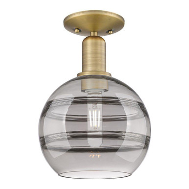 Rochester 1 Light Semi Flush Mount 11.38 Inch X 8 Inch by Innovations - 716-1C-G556-8