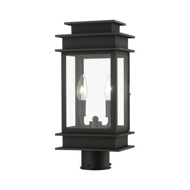 Princeton 2 Light Medium Outdoor Post Top Lantern 16.75 x 5.5 In by Livex  - 2015
