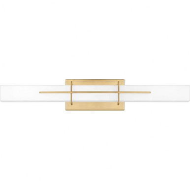 Gemini 1 Light Vanity Light 28.25 Inch Wide by Quoizel - PCGI8528
