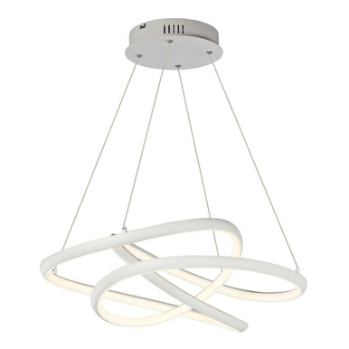 Twisted 52W 1 LED Light Large Pendant by ET2 - E30644-MW