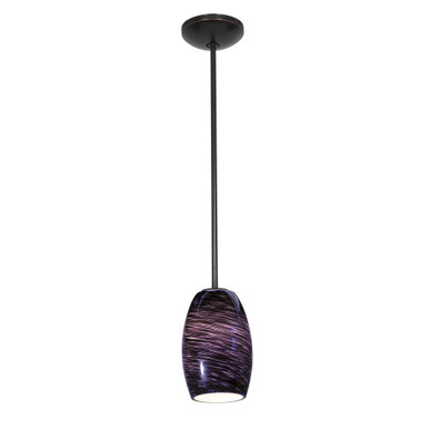 Chianti 1 Light Rod Mini Pendant 7.25 Inch Tall by Access - 28078-RR-CHIAN