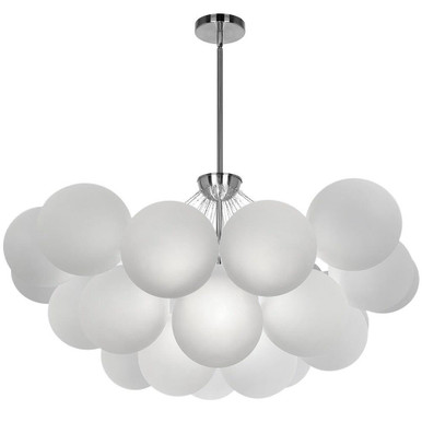 Miles 8 Light Oversized Chandelier by Dainolite - MLS-358C