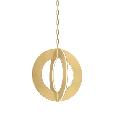 Samos 28W 4 LED Pendant 22.5 Inch Tall and 20.5 Inch Wide by Corbett - 507-21-VB