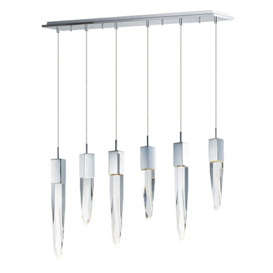 Quartz 36W 6 LED Light Oversized Pendant by ET2 - E31245-20