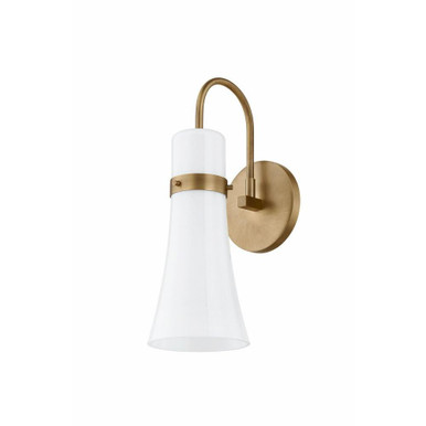 Maple 1 Light Wall Sconce by Troy - B3414-PBR