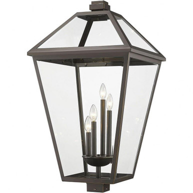 Talbot 4 Light Outdoor Post Mount 33.75 x 19.5 Inches by Z-Lite - 579PHXLXS