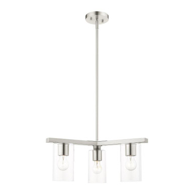 Zurich 3 Light Medium Chandelier by Livex - 45473-91