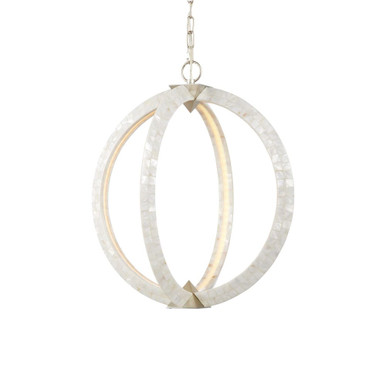 Arietta 28W 4 LED Orb Chandelier 22.5 x 20 Inches Wide by Currey Company - 9000-1229