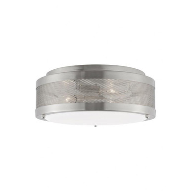 Vander 3 Light 12 Inch Wide Flush Mount by Visual Comfort Studio - 7532003