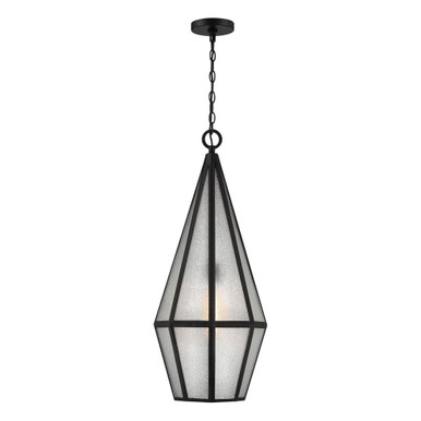 Peninsula 1 Light Medium Outdoor Pendant by Savoy House - 5-706-BK