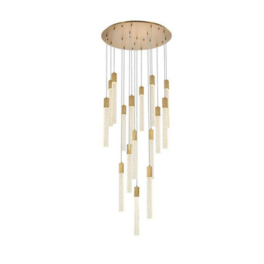 Weston 16 Light Oversized Pendant by Elegant - 2067G36