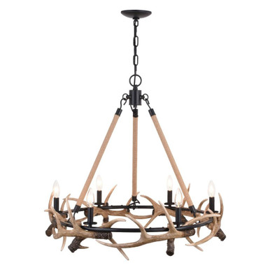 Breckenridge 6 Light Mini Chandelier by Vaxcel - H0261