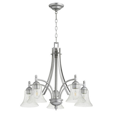 Harmony 5 Light Medium Chandelier by Quorum 657-5-80 - 6477-5