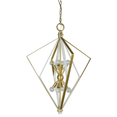 Zoe 8 Light Medium Chandelier by Framburg - 3020