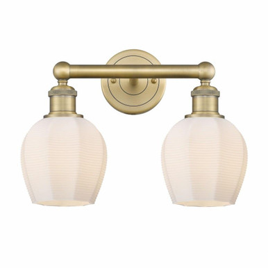 Norfolk 2 Light Vanity Light 14.75 Inch Wide by Innovations - 616-2W-NOR