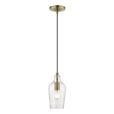 Avery 1 Light Mini Pendant by Livex - 41240