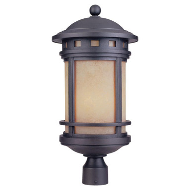 Sedona Three Light Outdoor Post Lantern by Designers Fountain - 2396-11