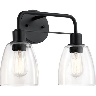 Meller 2 Light Bath Vanity 11.25 x 15.25 Inch by Kichler - 55101