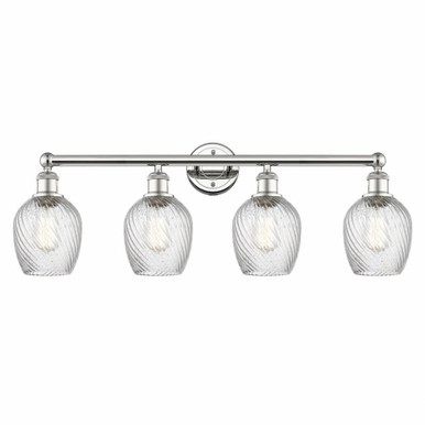Salina 4 Light Globe Vanity Light 32 Inch Wide by Innovations - 616-4W-SA