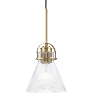 Ayva 1 Light Pendant 9 Inch Tall and 7.75 Inch Wide by Progress - A500004-191