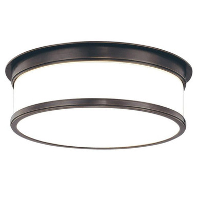 Geneva 3 Light 15.25 Inch Wide Flush Mount by Hudson Valley - 715