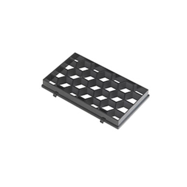 Snap on Honeycomb Louver Glare Control for Landscape 2.69 Inch Wide by WAC - 5221-HCL
