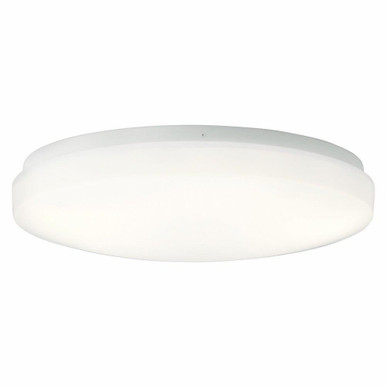 Ceiling Space 25W 1 LED 16 Inch Wide Utilitarian Flush Mount by Kichler - 10768WHLED