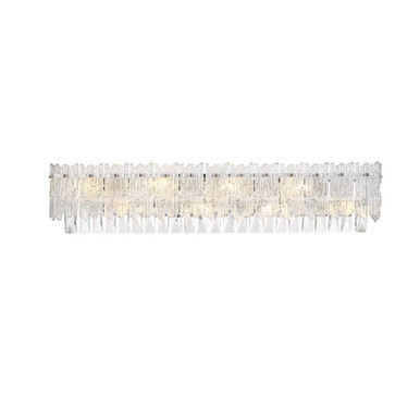 Emilia 8 Light Wall Sconce 7 Inch Tall and 34.5 Inch Wide by Elegant - 1780W35