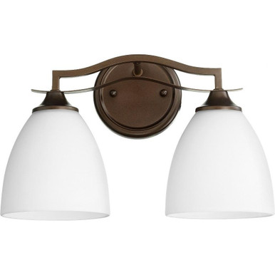 Jardin 2 Light Vanity Light by Quorum - 5027-2
