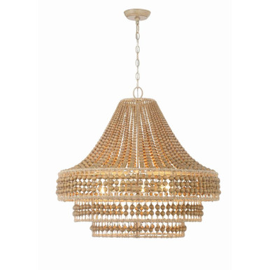 Silas 8 Light Large Chandelier by Crystorama - SIL-B6008-BS