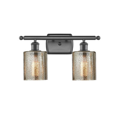 Ballston 2 Light Cobbleskill Bath Vanity 9 x 16 Inches by Innovations  - 516-2W-OB-G116