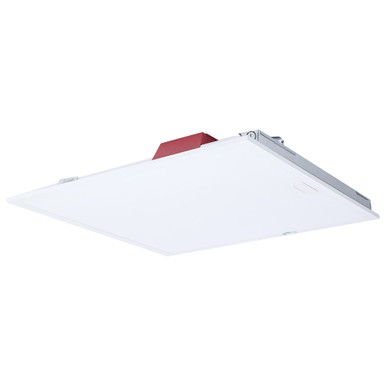 ColorQuick 347V 40W LED Flat Backlit Panel EM Battery 23.74X23.74 by Nuvo - 65/1675