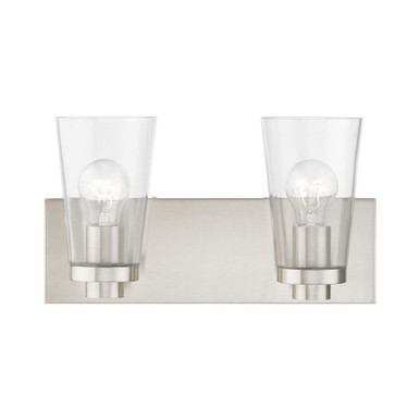 Cityview 2 Light Vanity Light by Livex - 18182