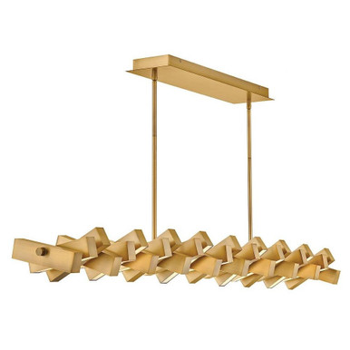 Stitch LED Light Oversized Linear Chandelier by Fredrick Ramond FR42456 - FR42456